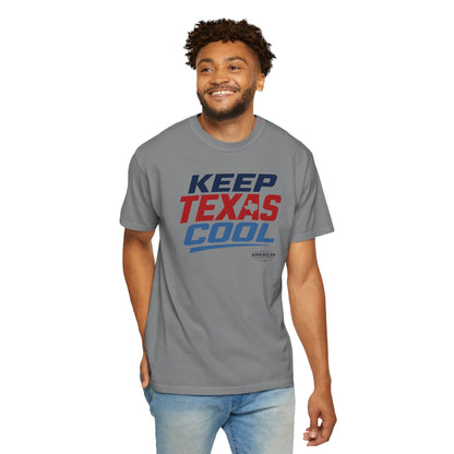 "Keep Texas Cool" HVAC Pro Heavyweight T-Shirt