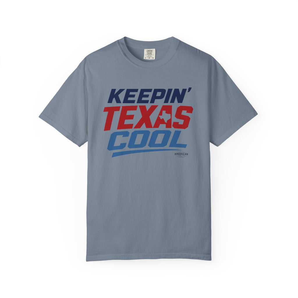 "Keepin' Texas Cool" HVAC Pro Heavyweight T-Shirt