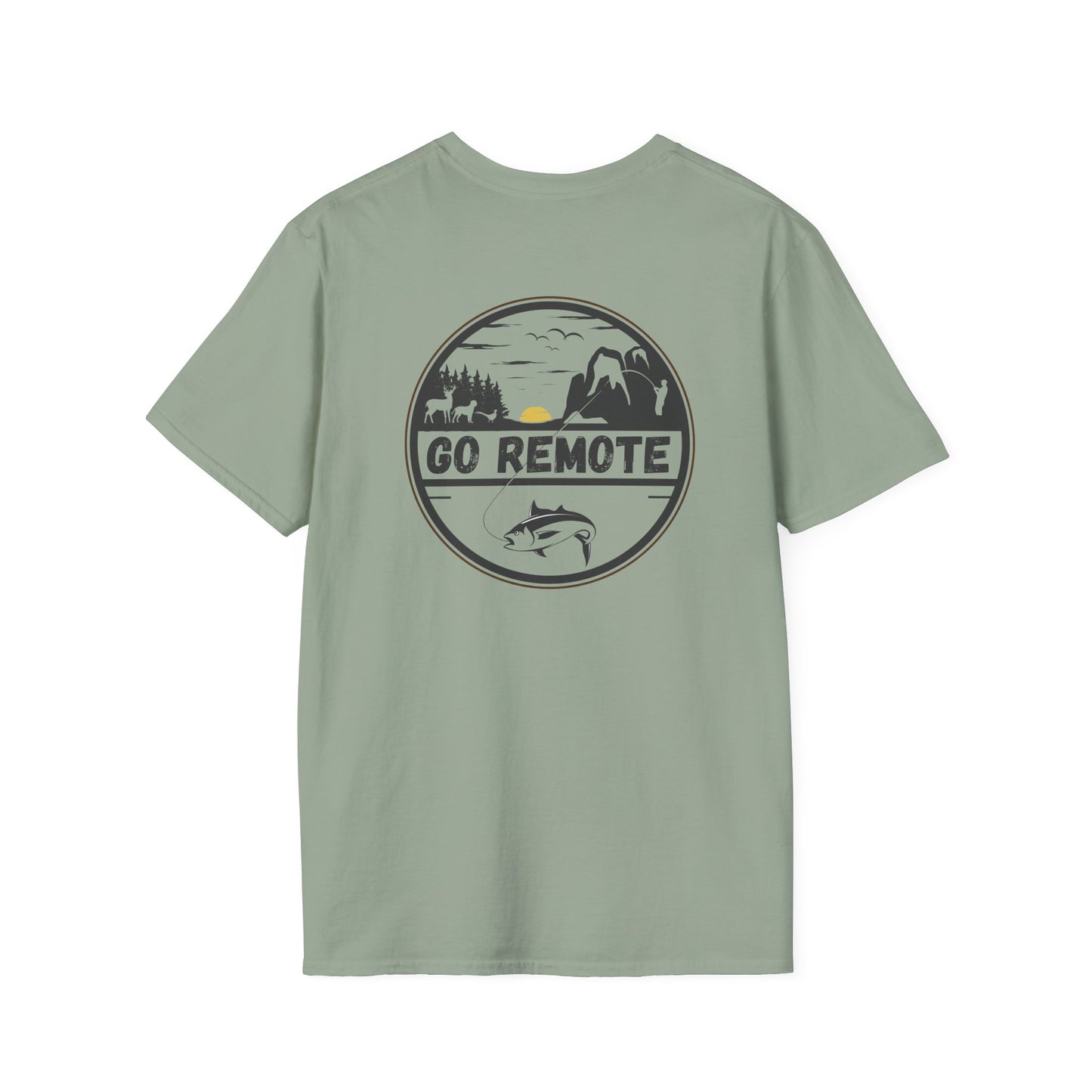 "Go Remote" Fishing/Adventure T-Shirt