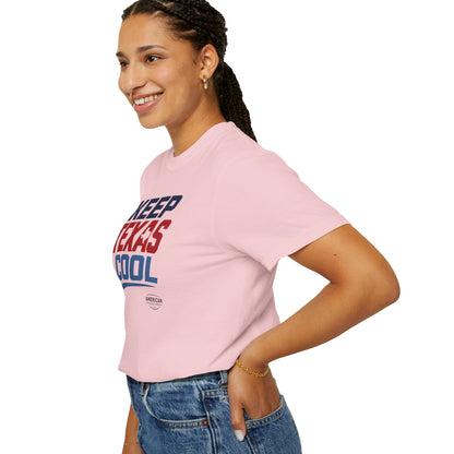 "Keep Texas Cool" HVAC Pro Heavyweight T-Shirt