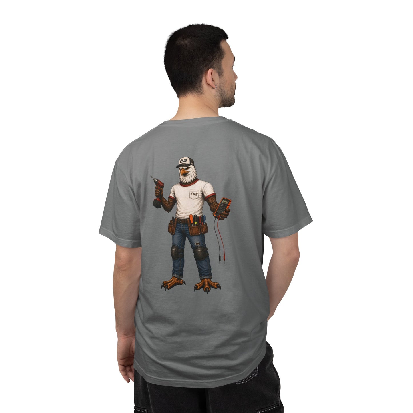 HVAC Eagle Chill Dude Heavyweight T-Shirt
