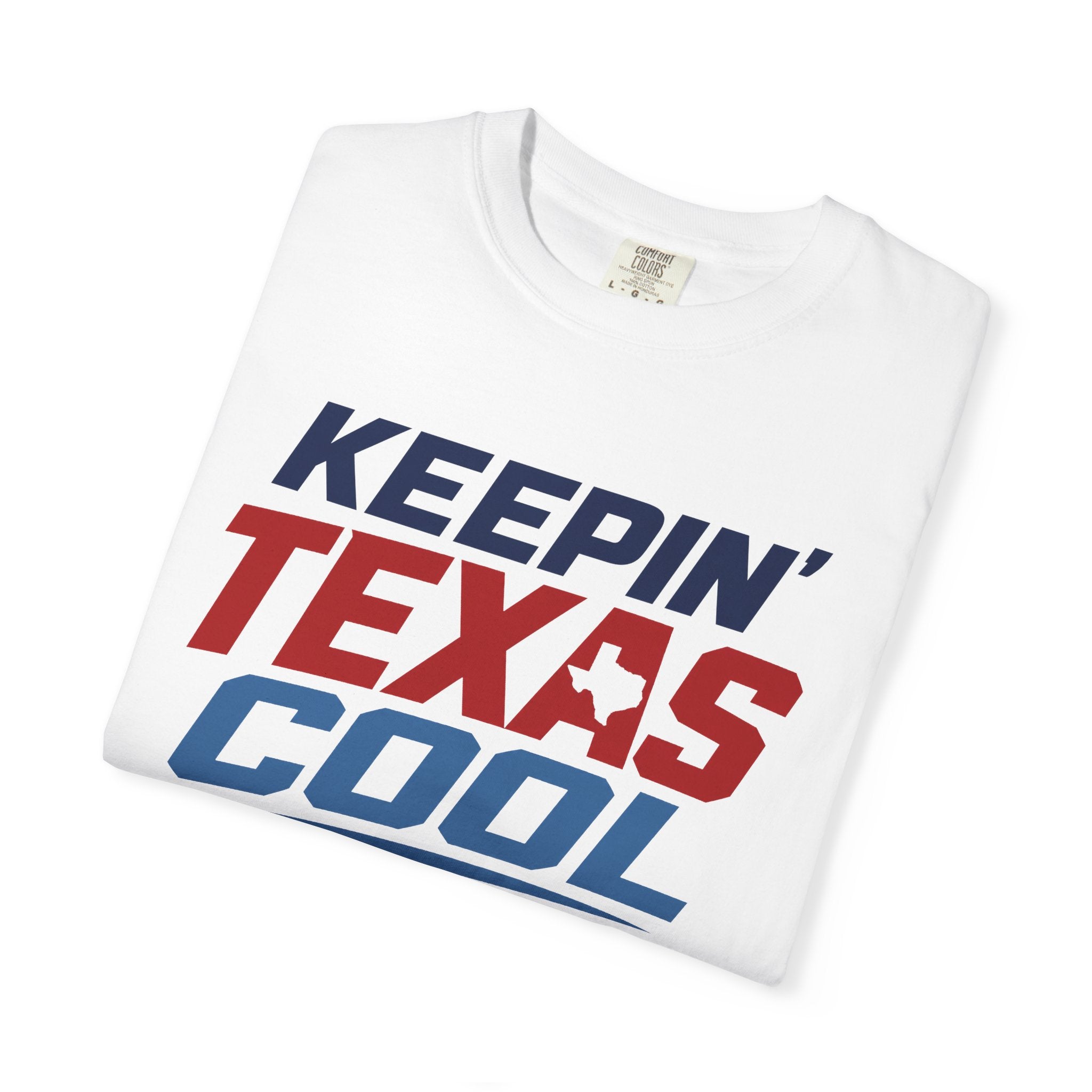 "Keepin' Texas Cool" HVAC Pro Heavyweight T-Shirt