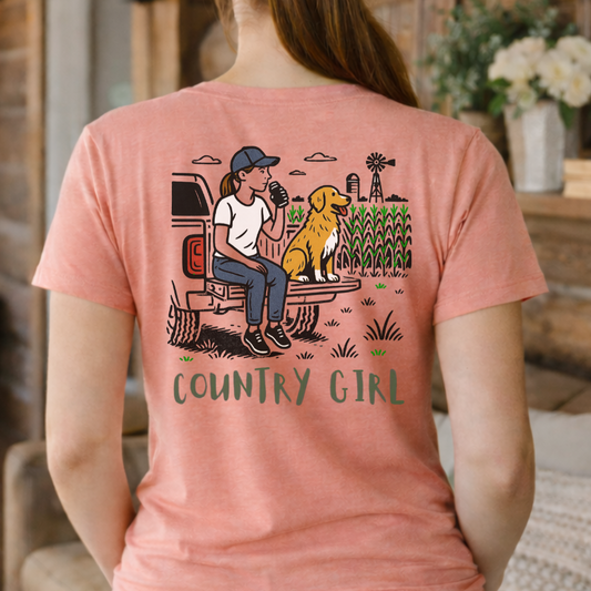 "Country Girl" - Super Soft Tee