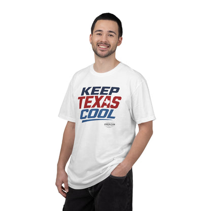 "Keep Texas Cool" HVAC Pro Heavyweight T-Shirt