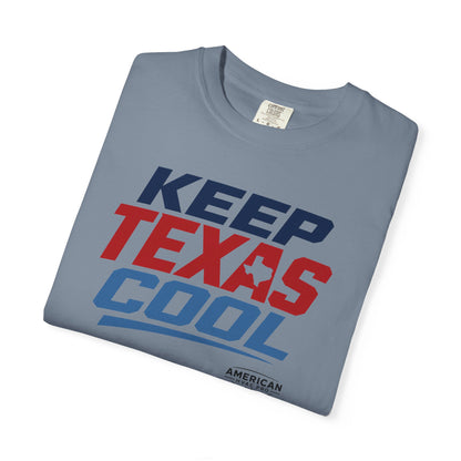 "Keep Texas Cool" HVAC Pro Heavyweight T-Shirt