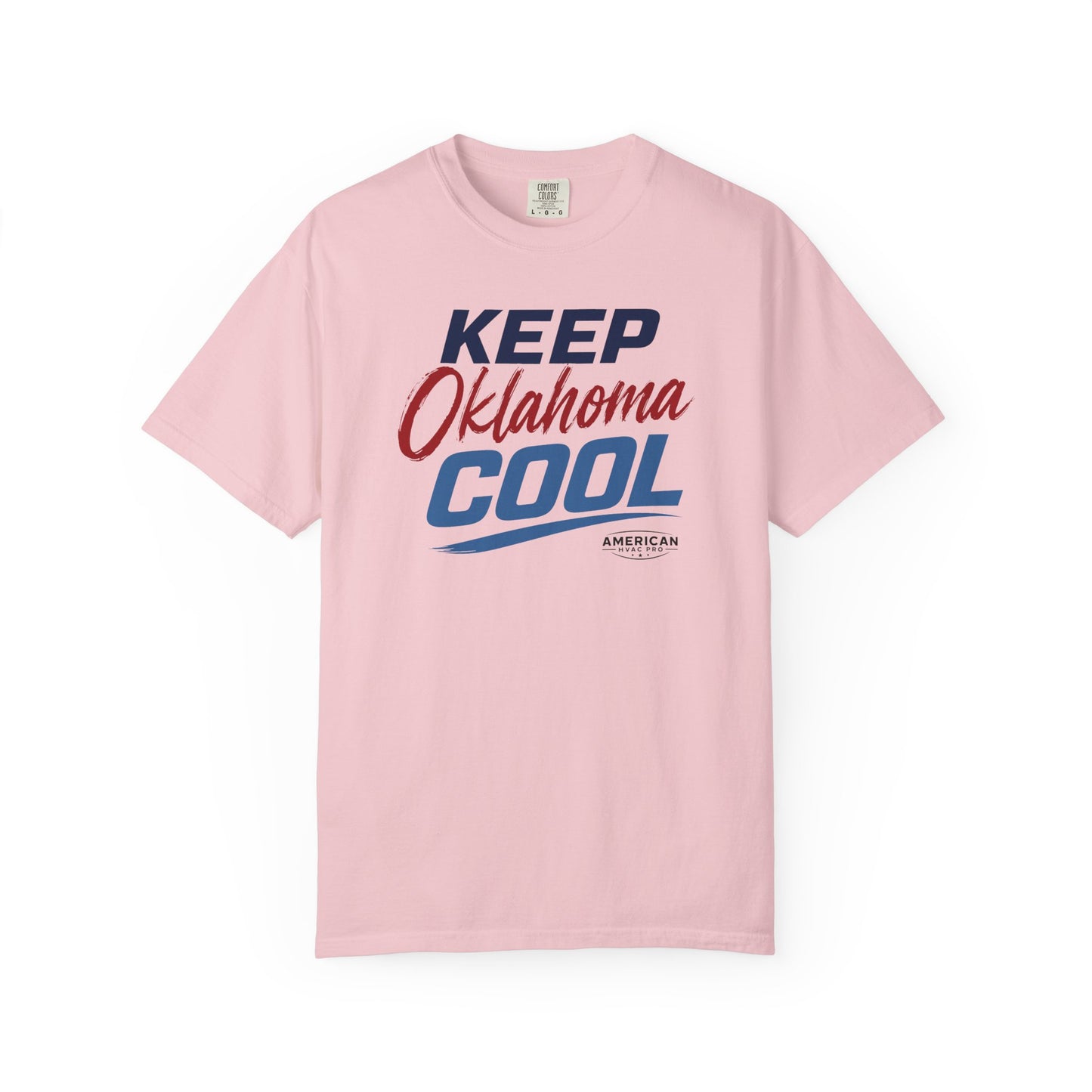 "Keep Oklahoma Cool" HVAC Pro Heavyweight T-Shirt