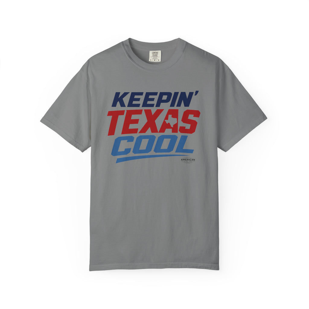 "Keepin' Texas Cool" HVAC Pro Heavyweight T-Shirt