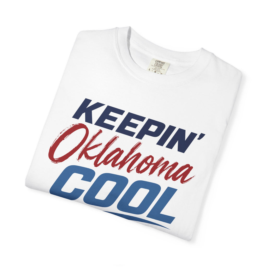 "Keepin' Oklahoma Cool" HVAC Pro Heavyweight T-Shirt