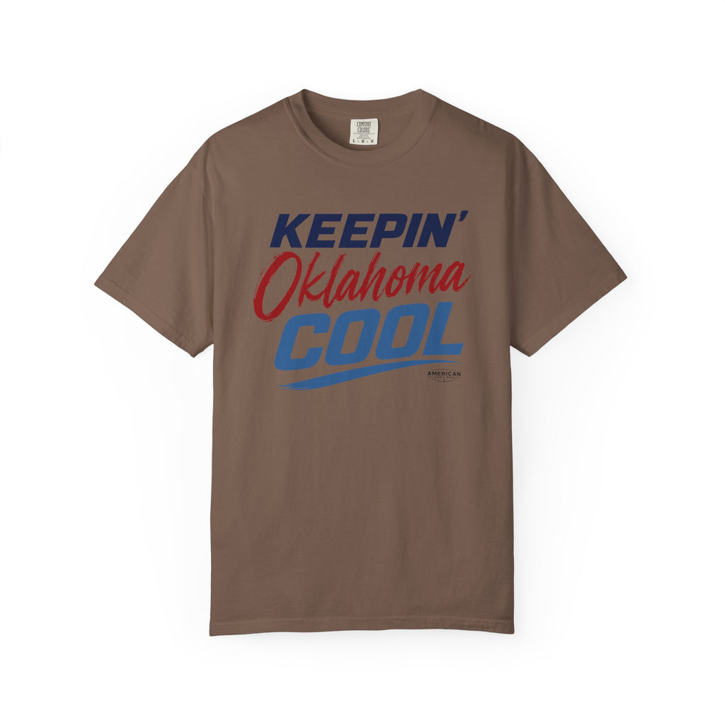 "Keepin' Oklahoma Cool" HVAC Pro Heavyweight T-Shirt