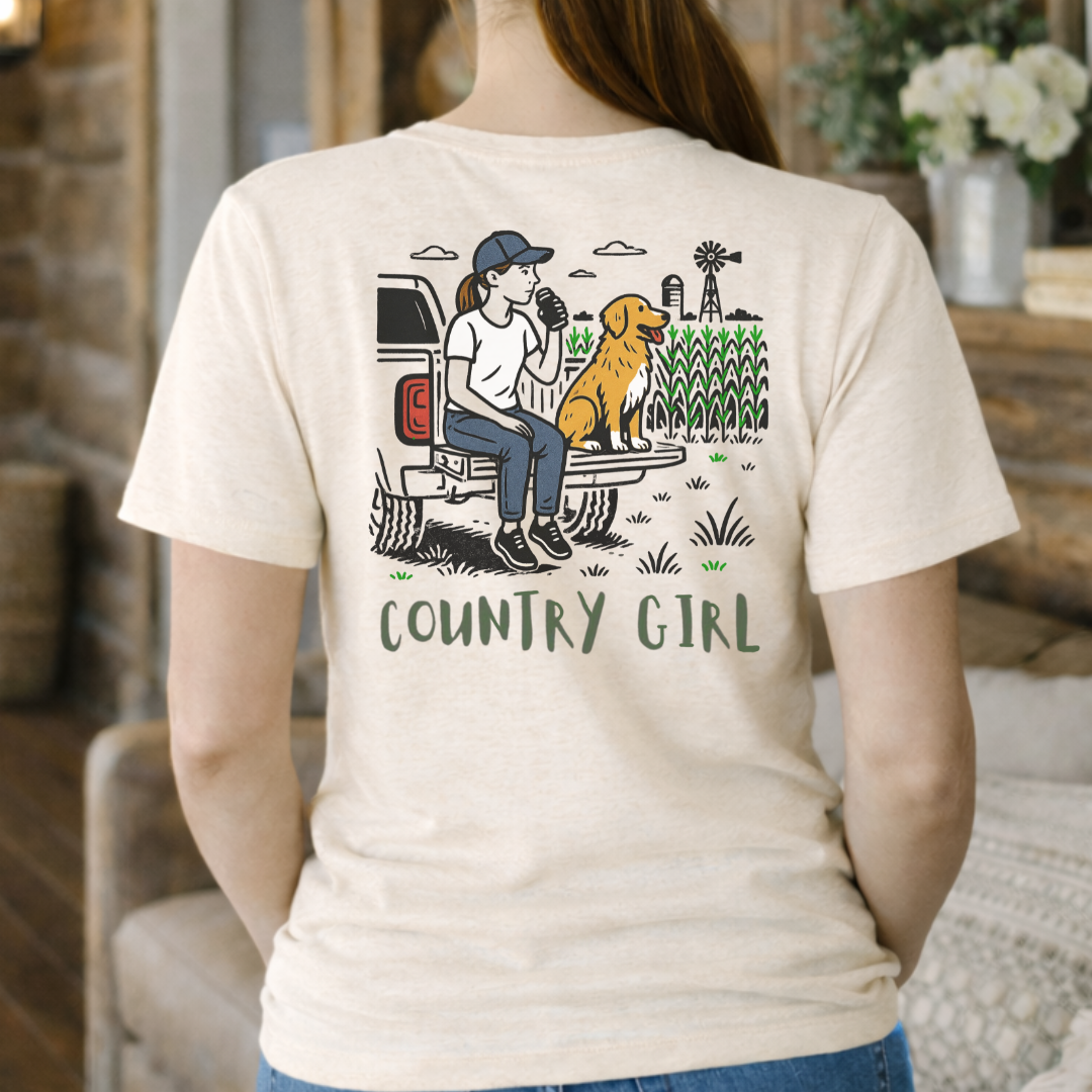 "Country Girl" - Super Soft Tee