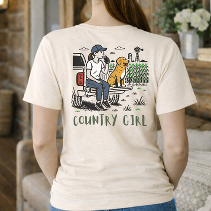 "Country Girl" - Super Soft Tee