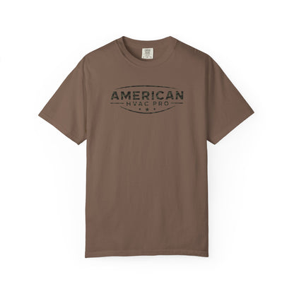American HVAC Pro Logo Heavyweight T-Shirt