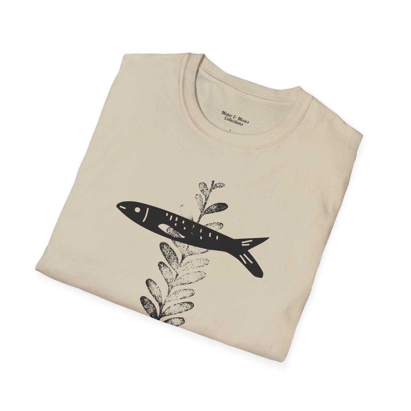 Fish and Plant Cross T-Shirt