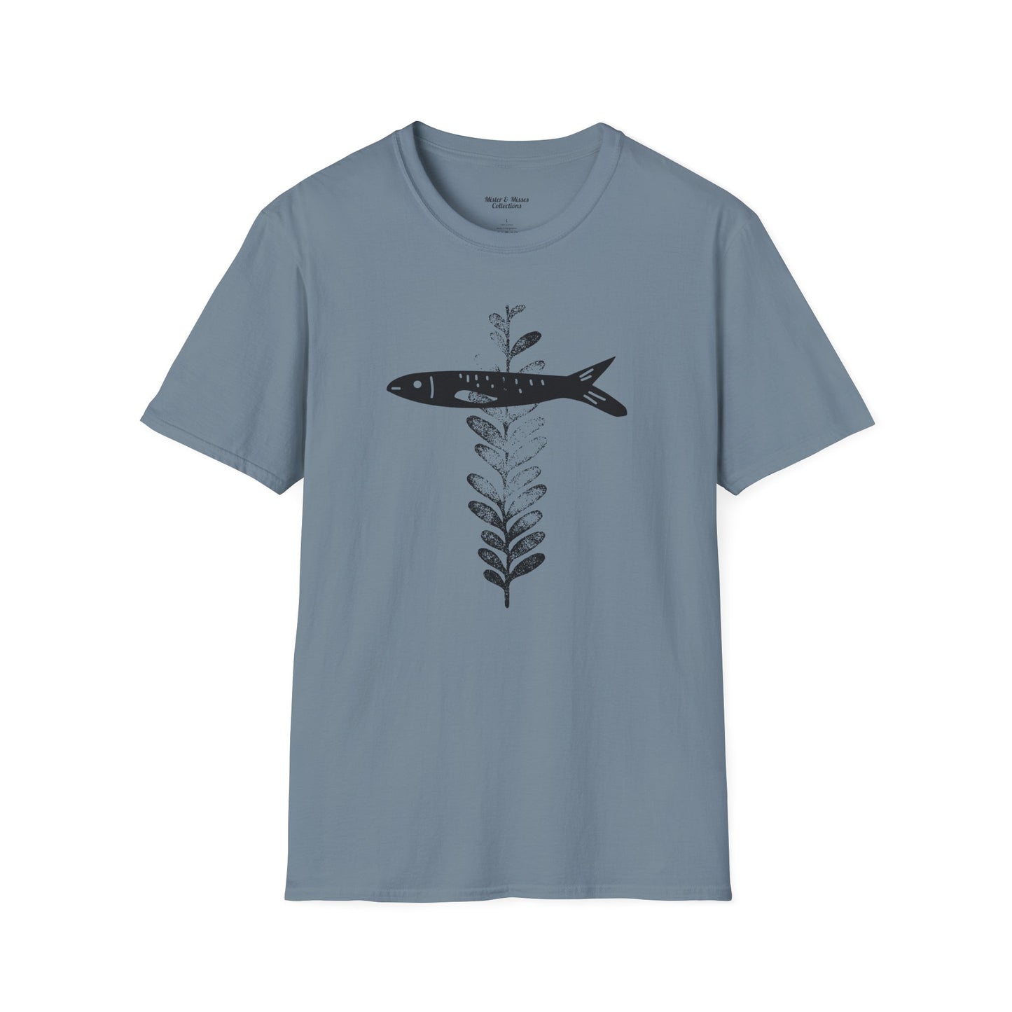 Fish and Plant Cross T-Shirt