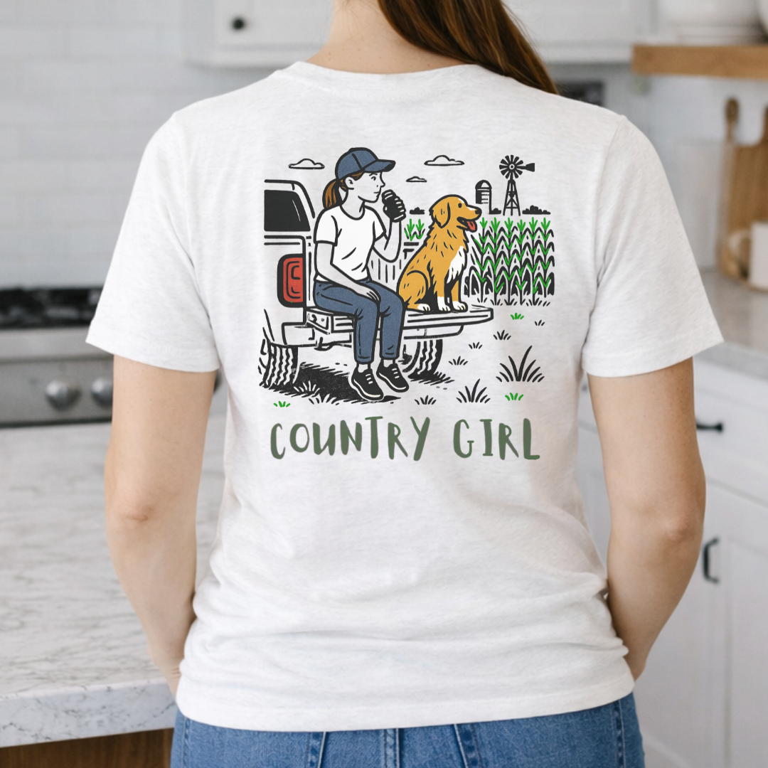 "Country Girl" - Super Soft Tee