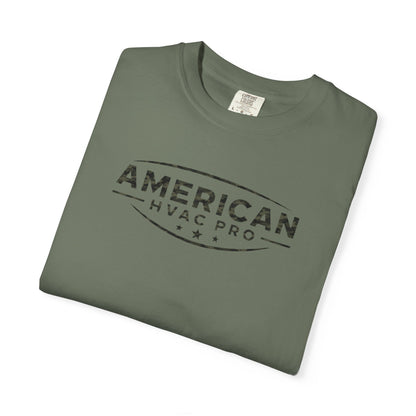 American HVAC Pro Logo Heavyweight T-Shirt