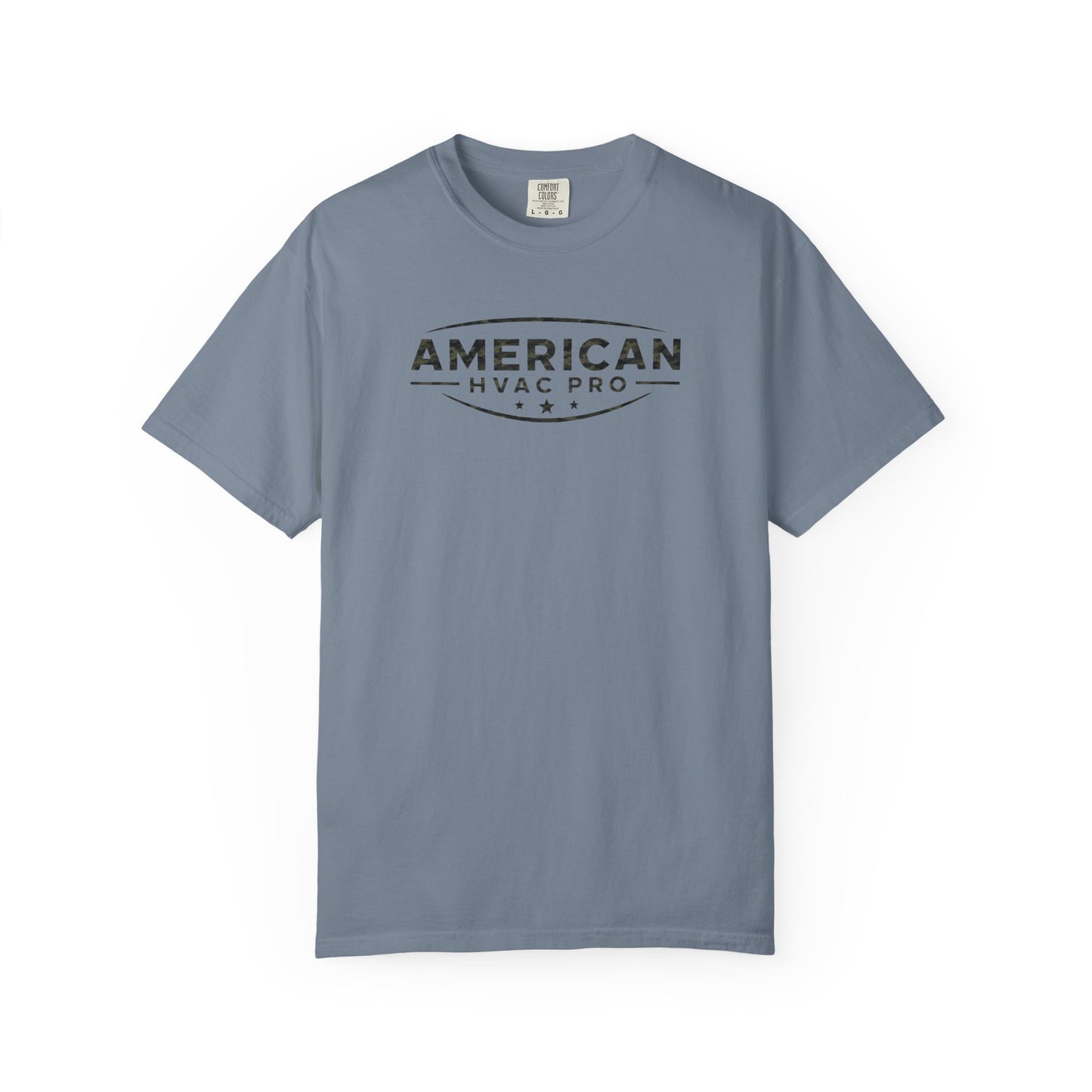 American HVAC Pro Logo Heavyweight T-Shirt
