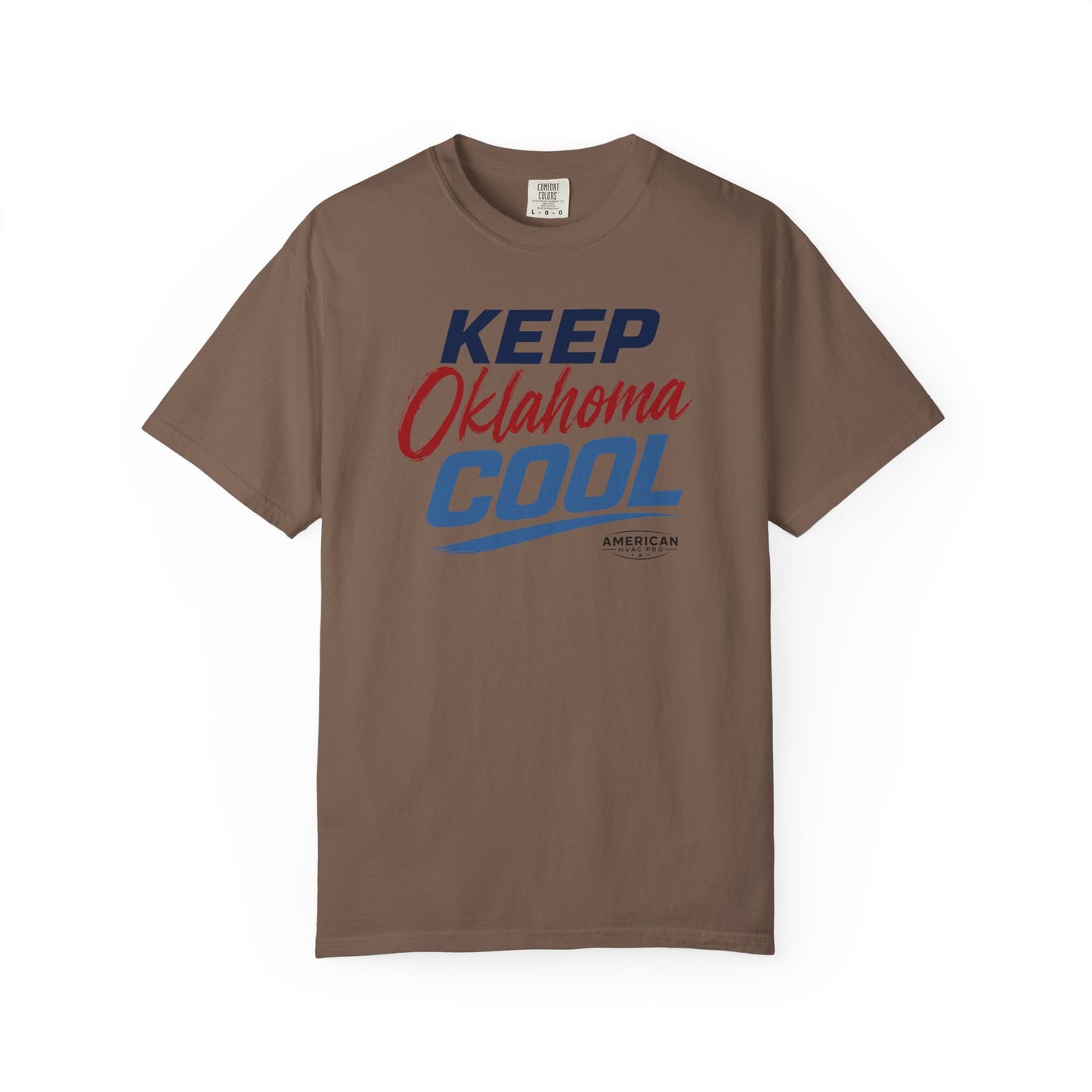 "Keep Oklahoma Cool" HVAC Pro Heavyweight T-Shirt