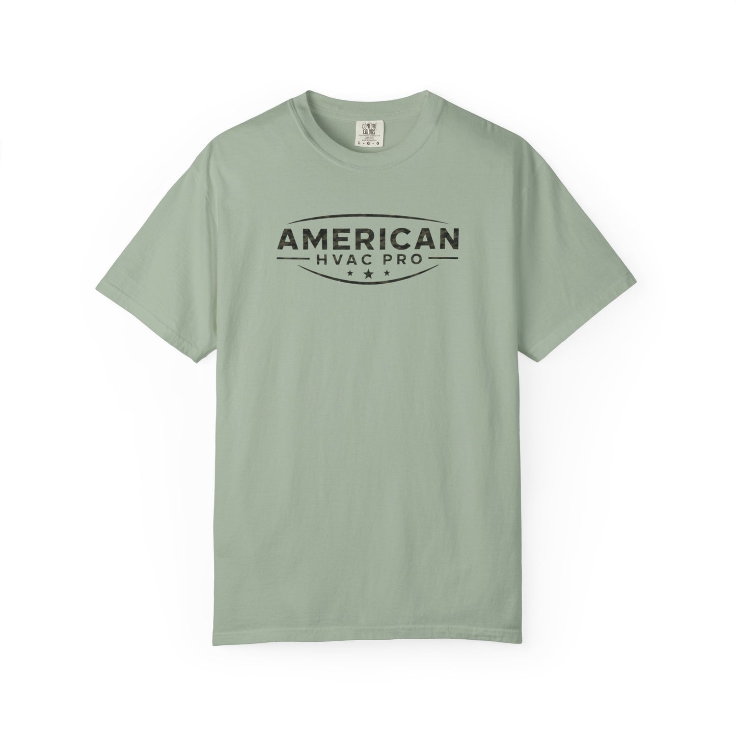 American HVAC Pro Logo Heavyweight T-Shirt