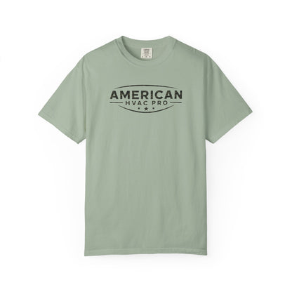 American HVAC Pro Logo Heavyweight T-Shirt