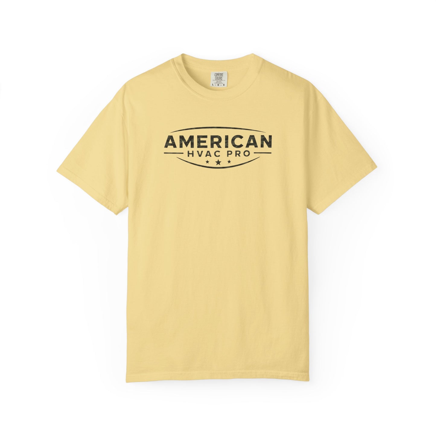 American HVAC Pro Logo Heavyweight T-Shirt