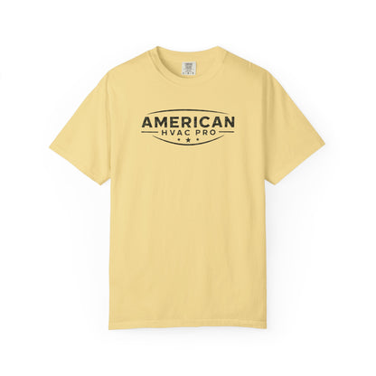 American HVAC Pro Logo Heavyweight T-Shirt