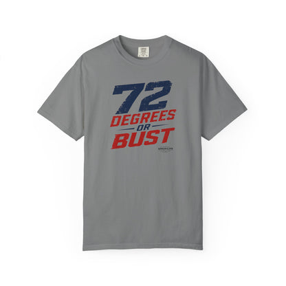 "72 Degrees or Bust" HVAC Pro Heavyweight T-Shirt