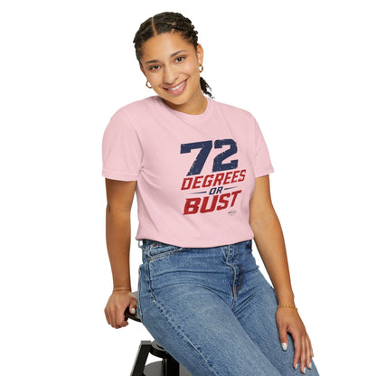 "72 Degrees or Bust" HVAC Pro Heavyweight T-Shirt