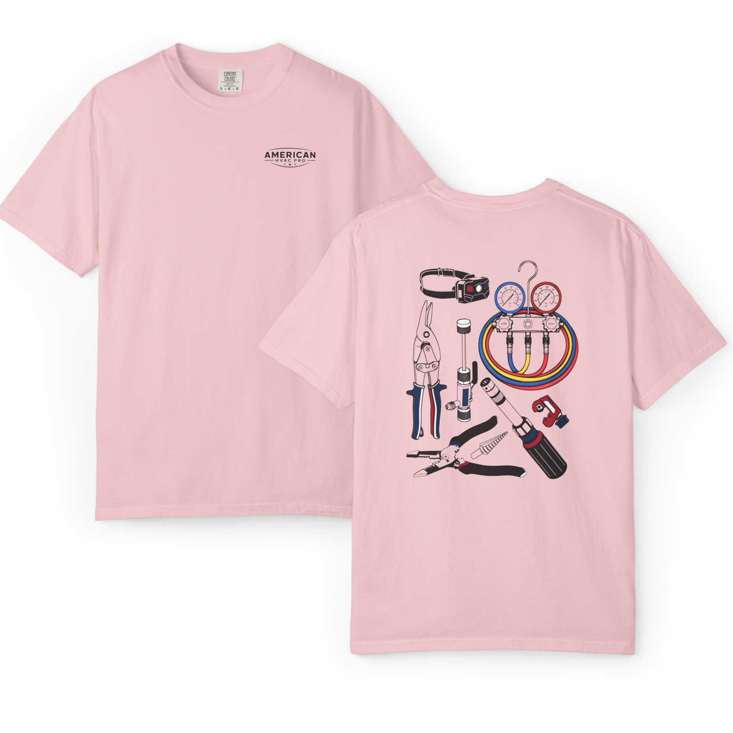 "American HVAC Pro" Vintage T-Shirt