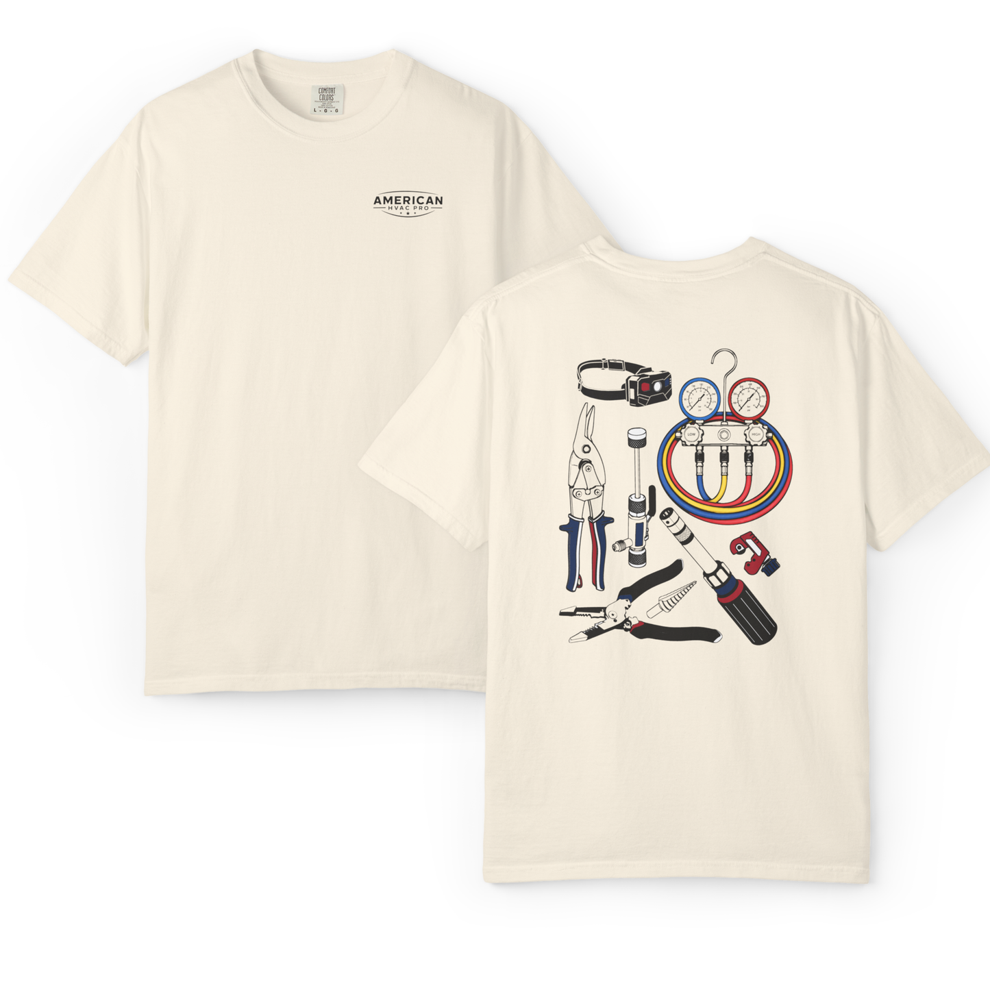"American HVAC Pro" Vintage T-Shirt
