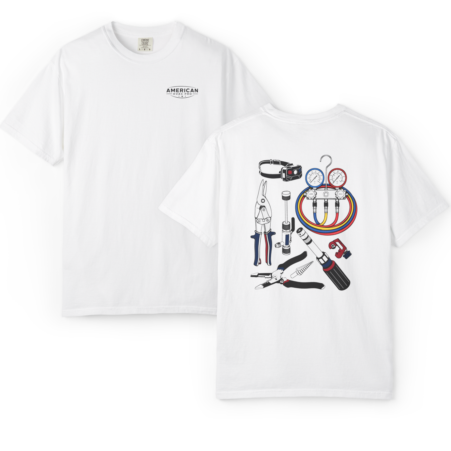 "American HVAC Pro" Vintage T-Shirt