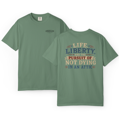 "American HVAC Pro" Funny Attic Vintage T-Shirt