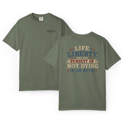 "American HVAC Pro" Funny Attic Vintage T-Shirt