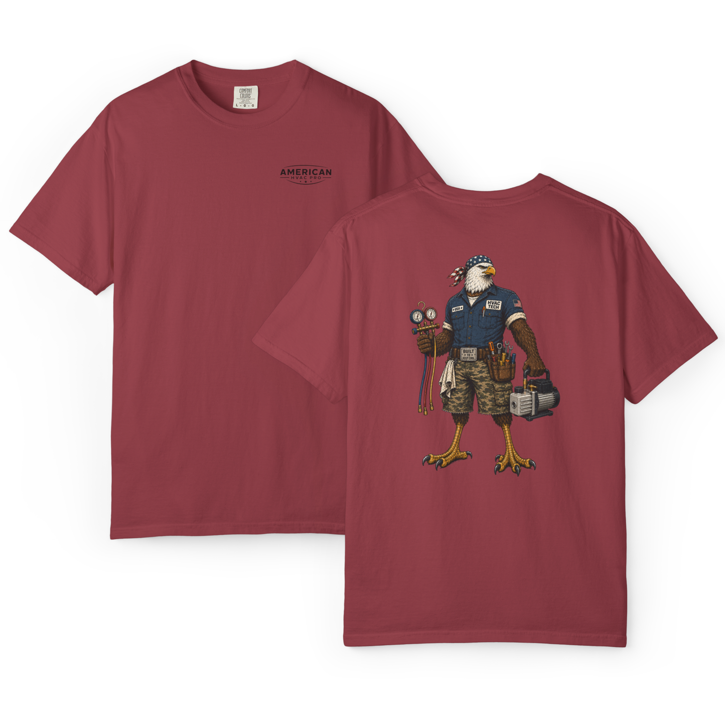 HVAC Eagle Heavyweight T-Shirt