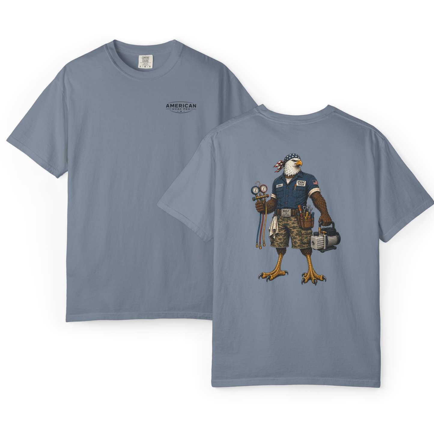 HVAC Eagle Heavyweight T-Shirt