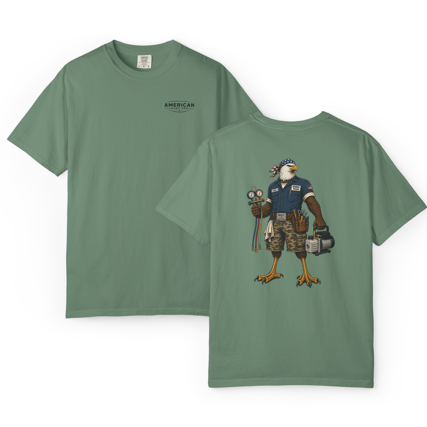HVAC Eagle Heavyweight T-Shirt