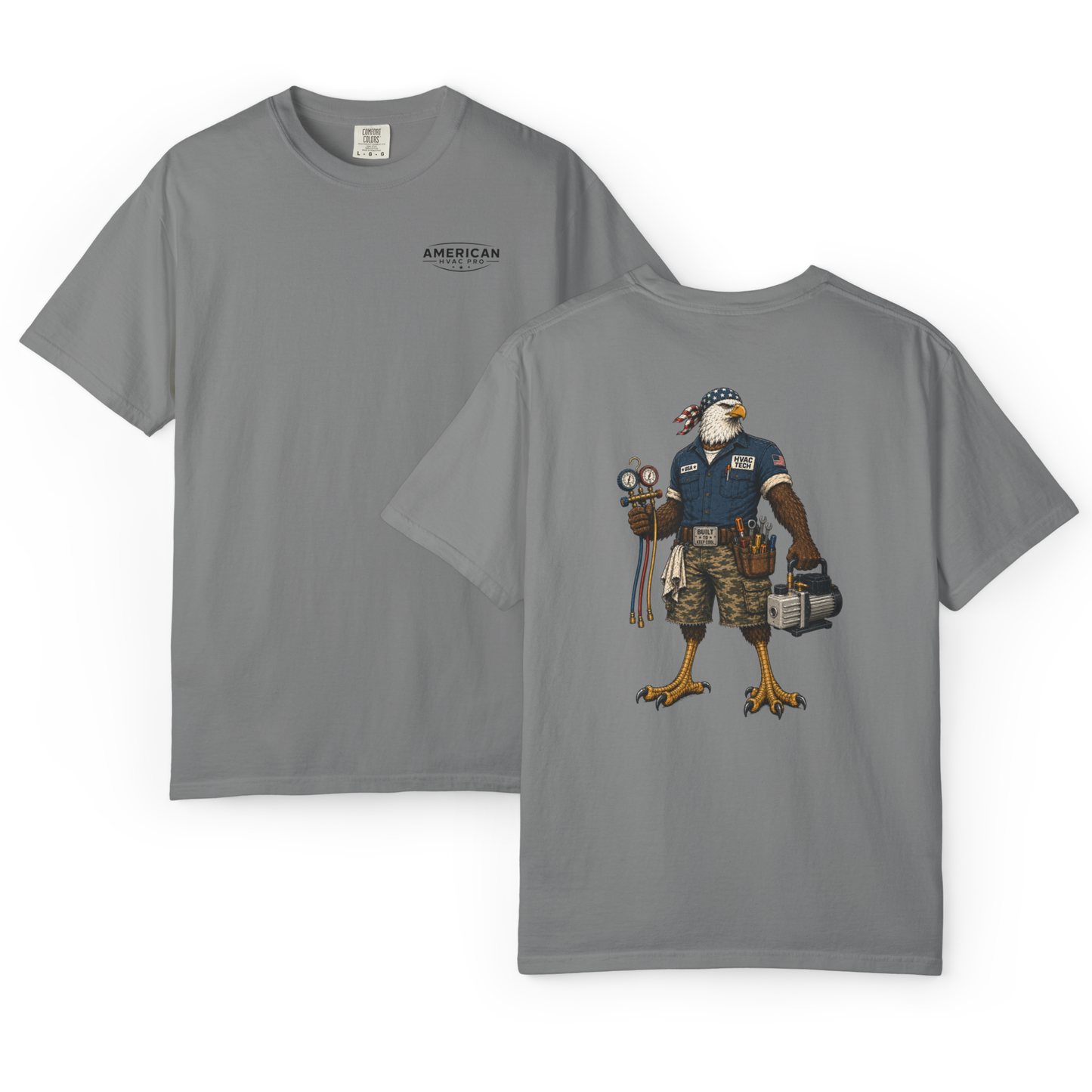 HVAC Eagle Heavyweight T-Shirt