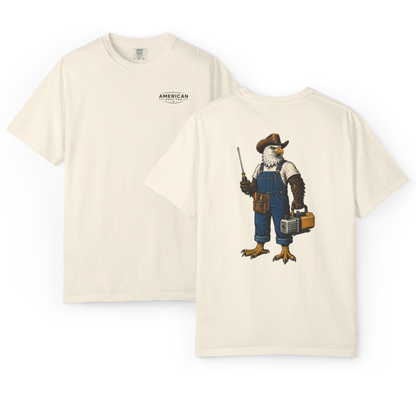 HVAC Eagle Farmer Heavyweight T-Shirt