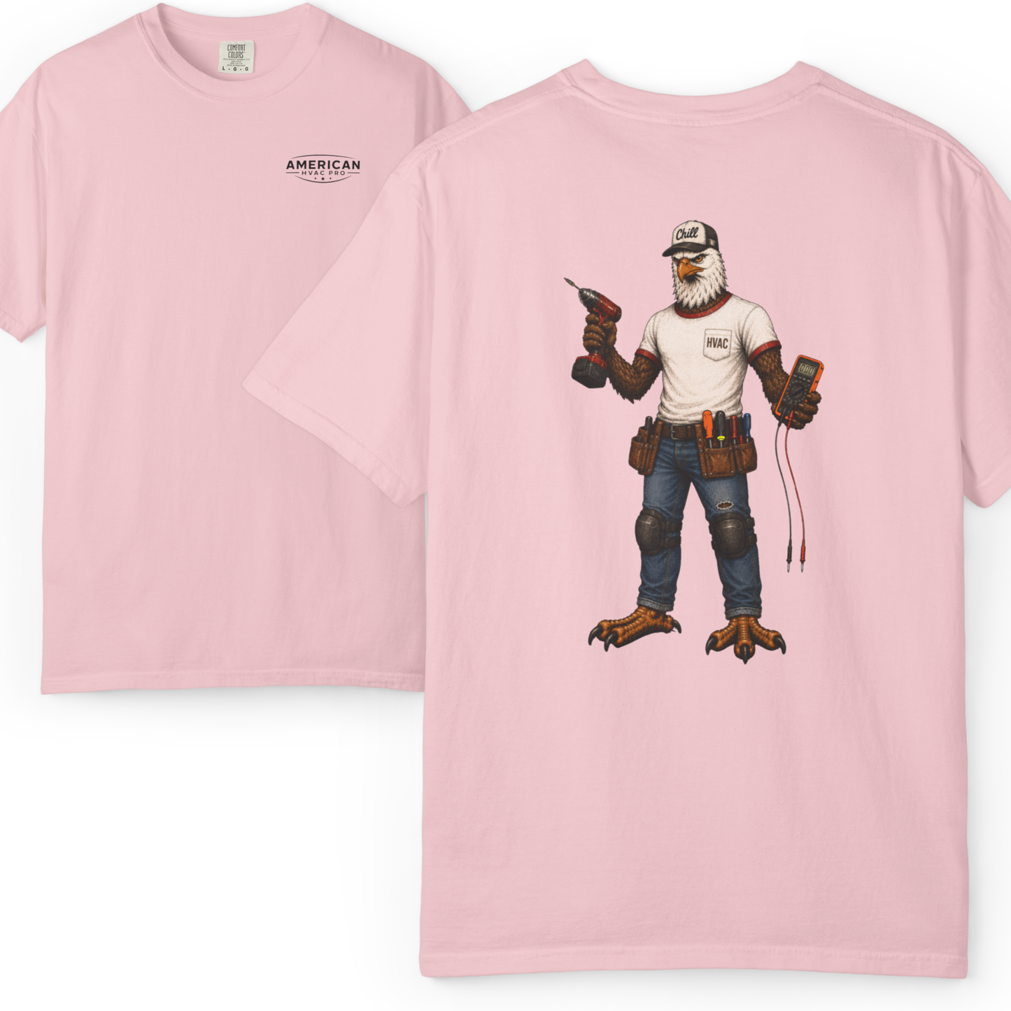 HVAC Eagle Chill Dude Heavyweight T-Shirt