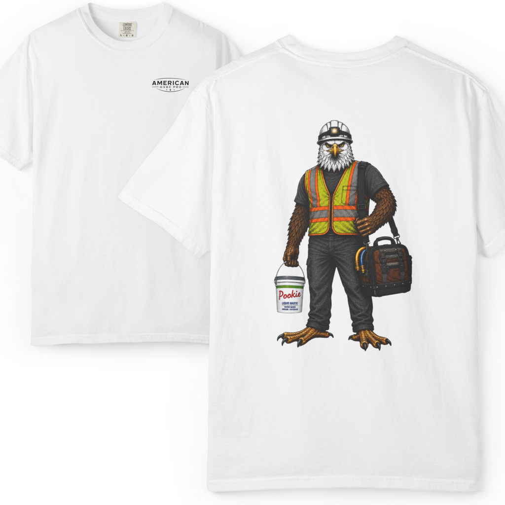 HVAC Eagle Pookie Master Heavyweight T-Shirt