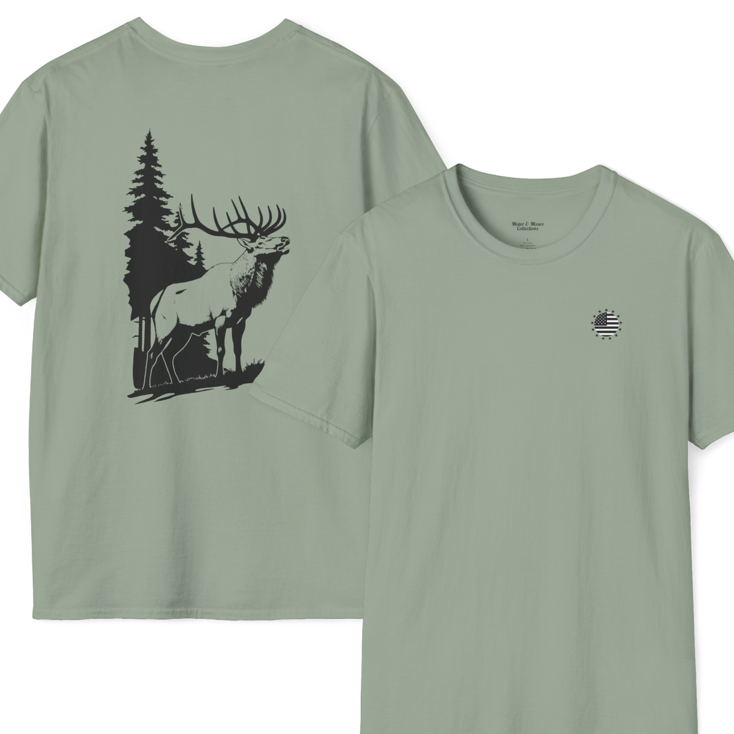 Elk in Pines Classic T-shirt