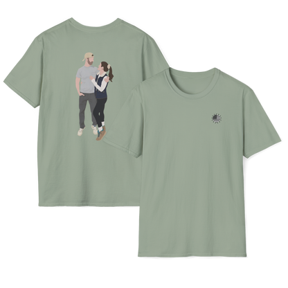 Classic American Couple T-Shirt