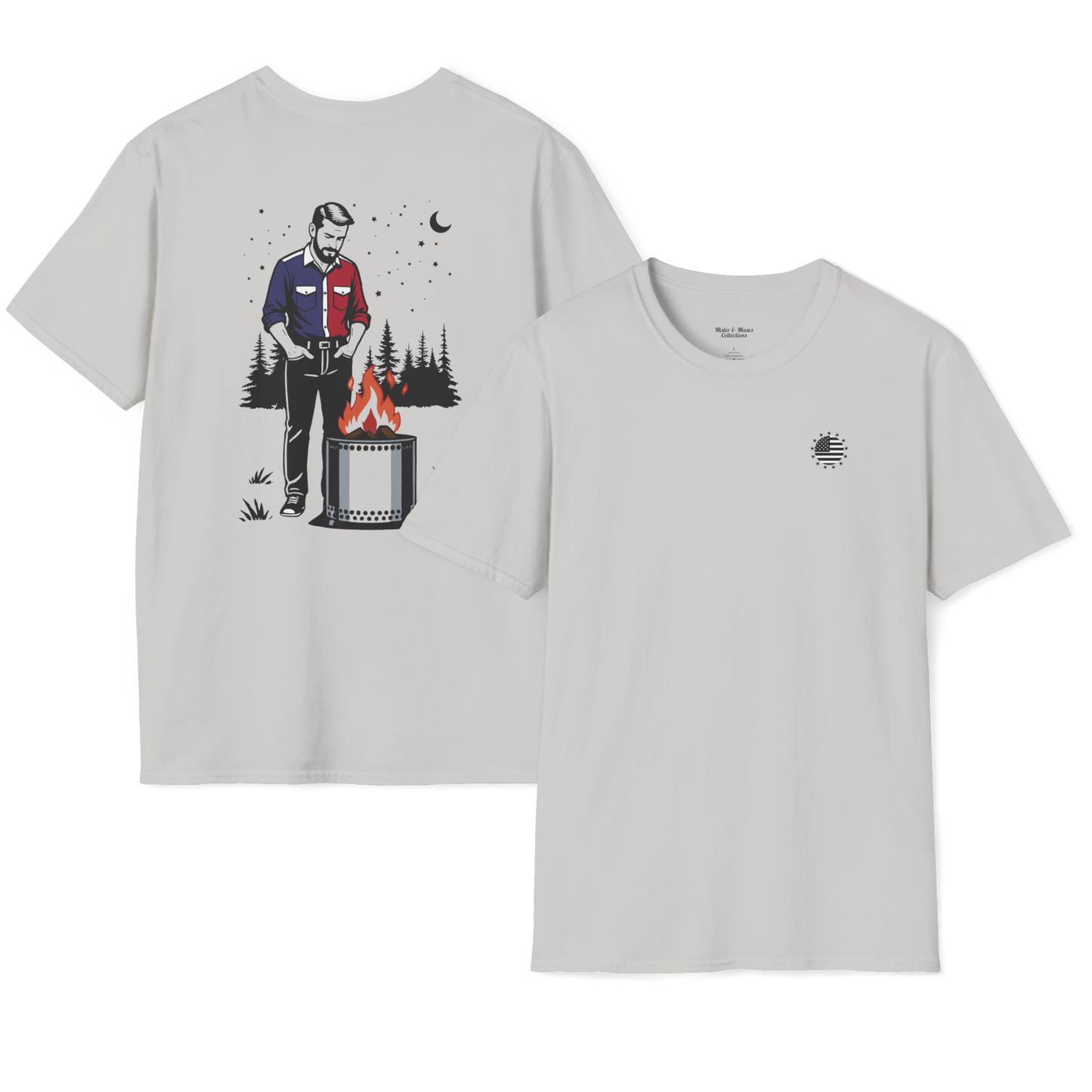 Deep Thoughts & Fire USA Classic T-shirt
