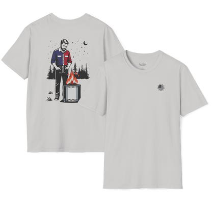 Deep Thoughts & Fire USA Classic T-shirt