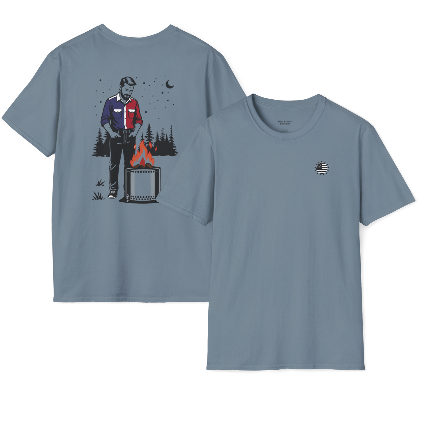 Deep Thoughts & Fire USA Classic T-shirt