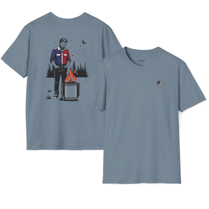 Deep Thoughts & Fire USA Classic T-shirt