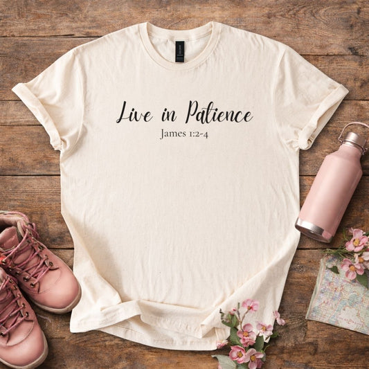 Women's "Live in Patience"