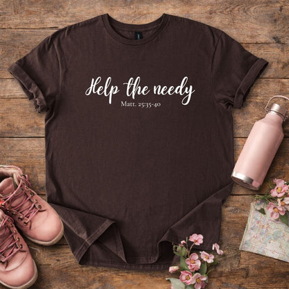 Women's "Help The Needy" T-Shirt