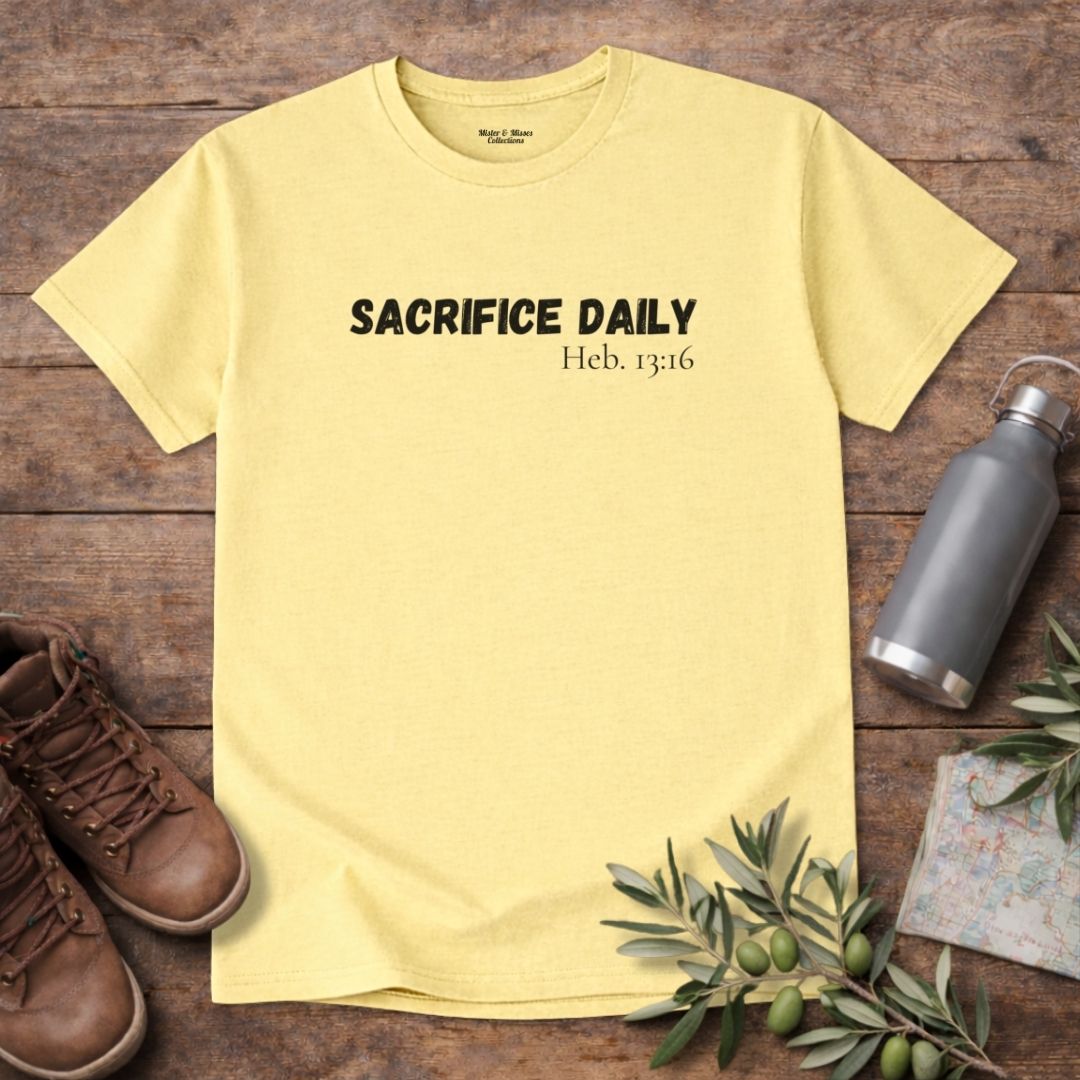 Men's "Sacrifice Daily" T-Shirt