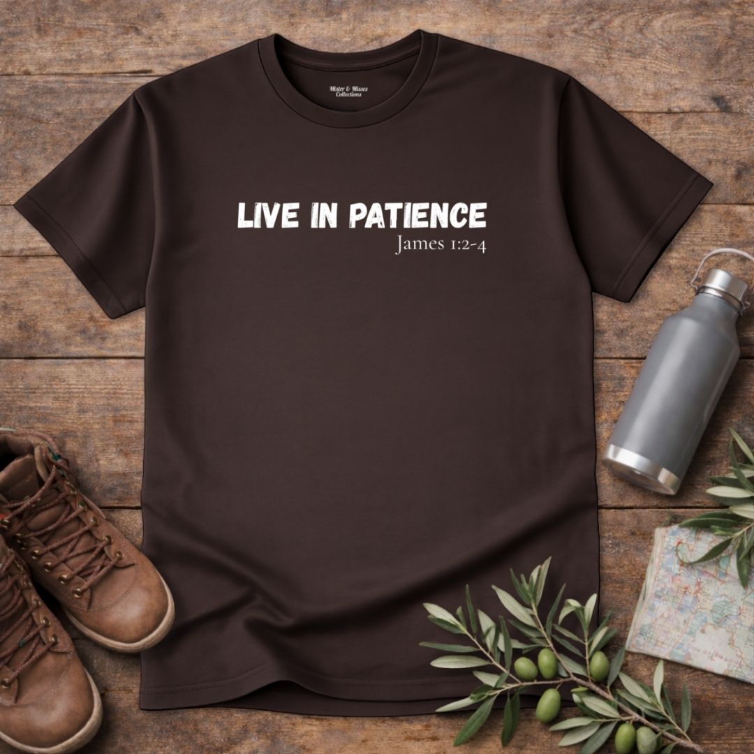 Men's "Live in Patience"